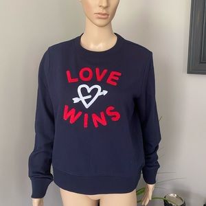 Banana Republic Love Wins Sweat Shirt